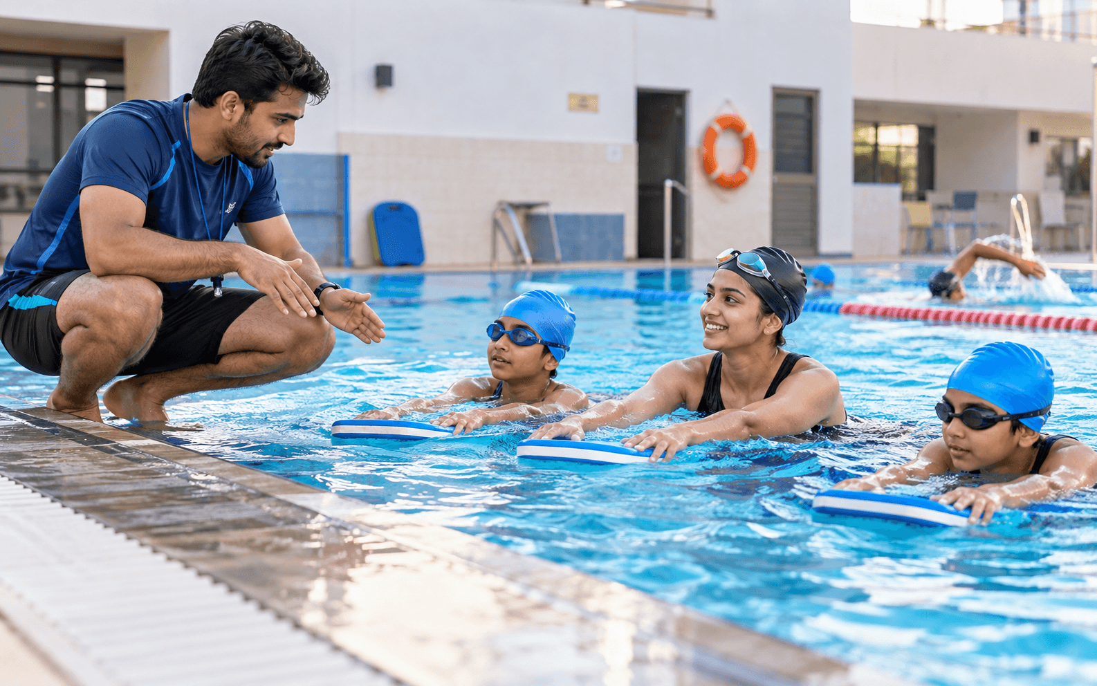 Swimming Lessons and other focused options within aquatics.