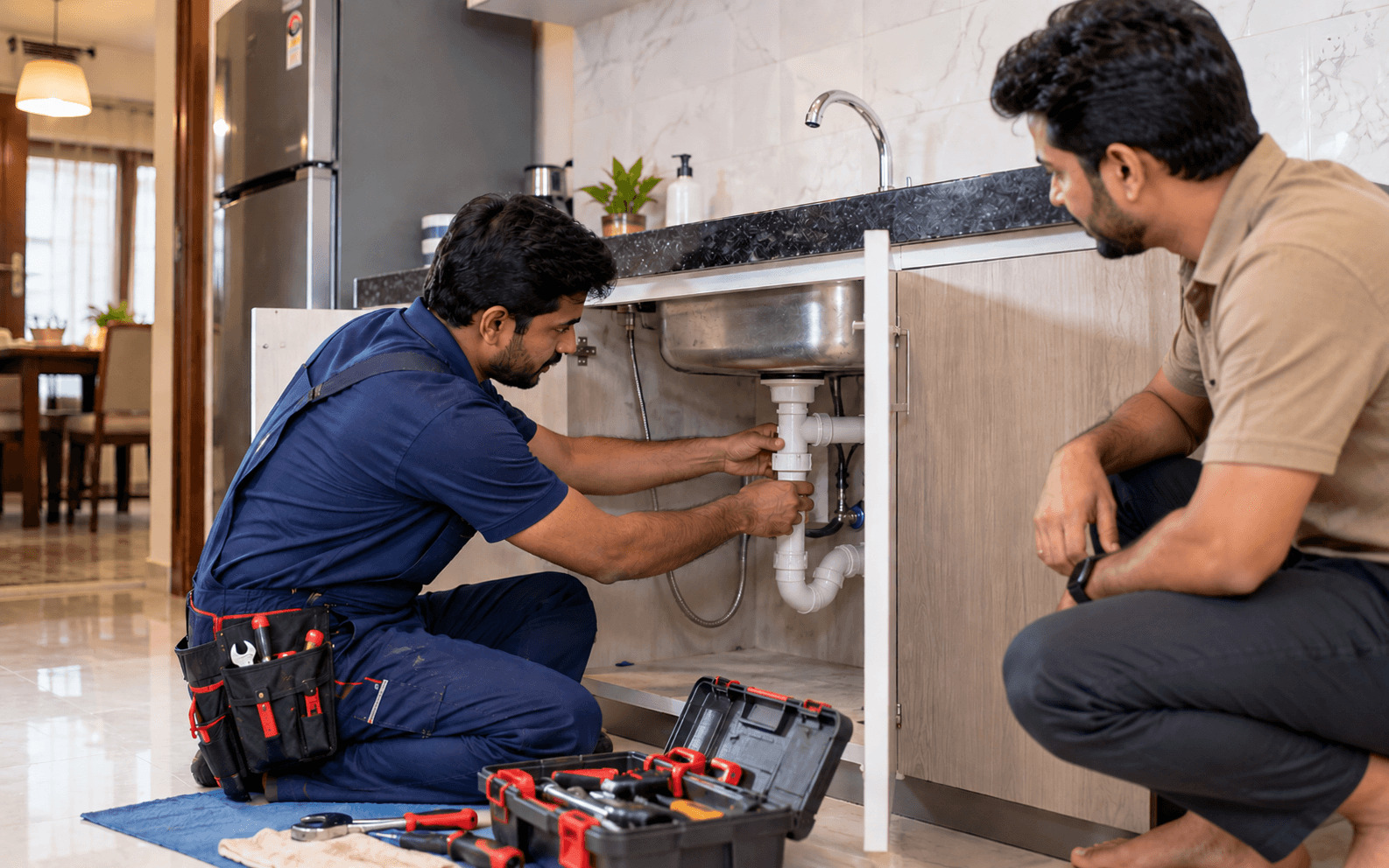 Plumber Service, Leak Repair, and Faucet & Fixture Repair