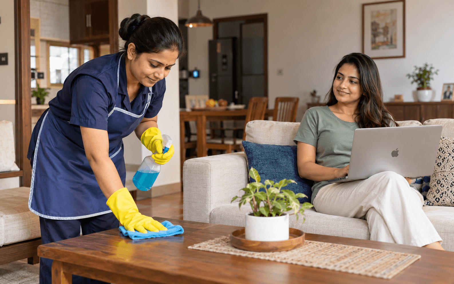 Household Helper, Live-In Household Help, and Home Organization