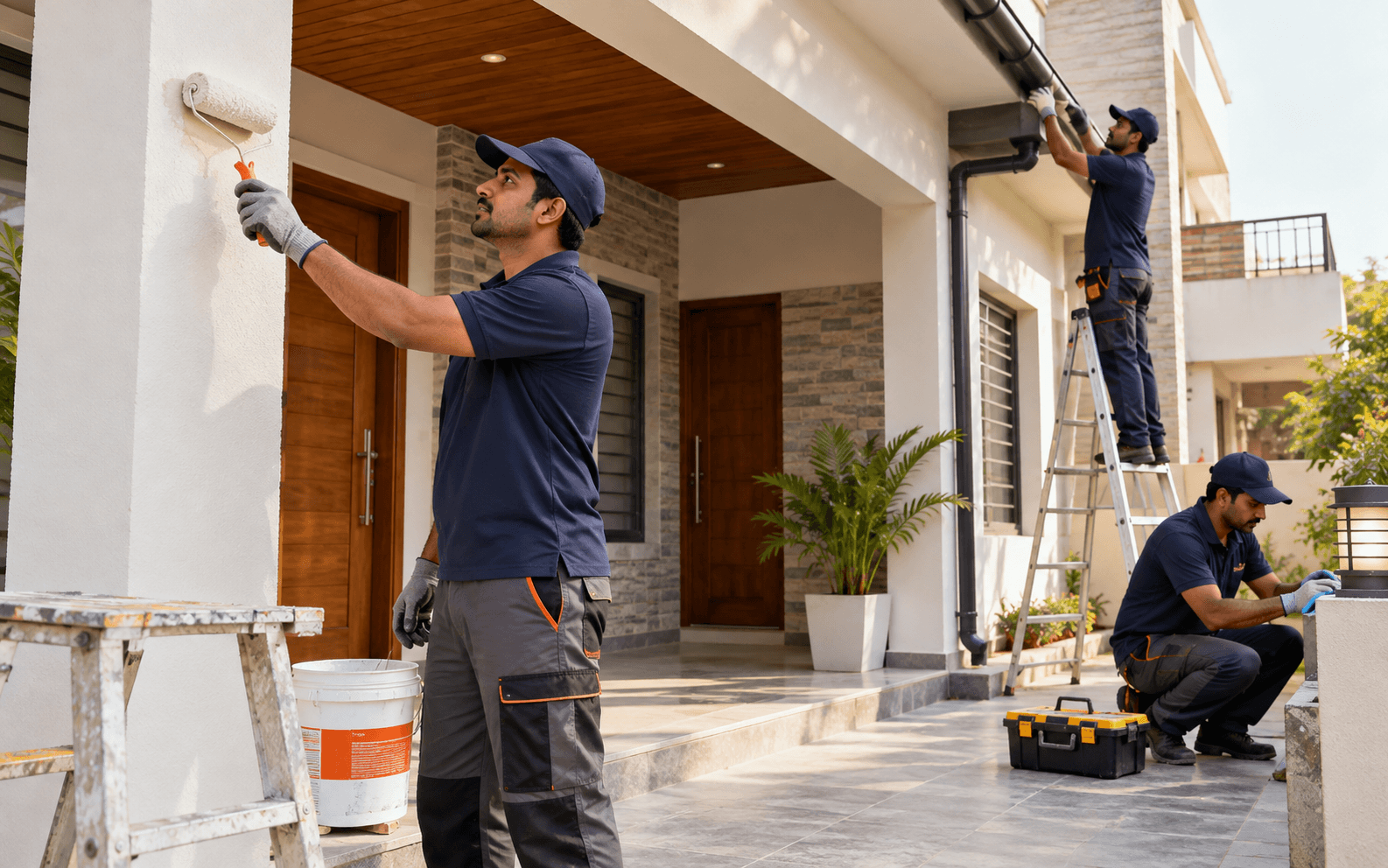 Pressure Washing, Chimney Cleaning, and Gutter Cleaning