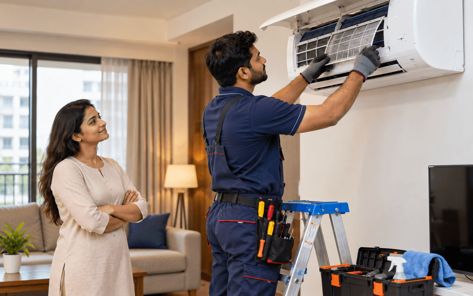 AC Repair & Service, Heating & Furnace Repair, and HVAC Maintenance