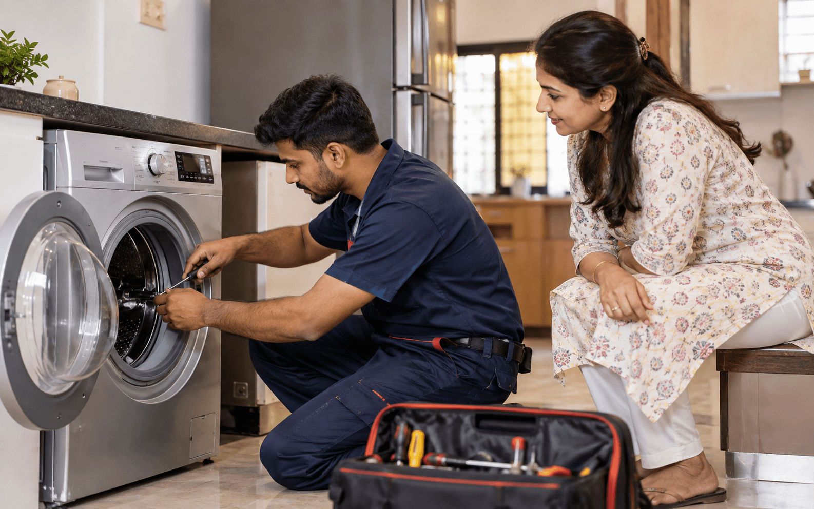 Refrigerator Repair, Washing Machine Repair, and Dryer Repair